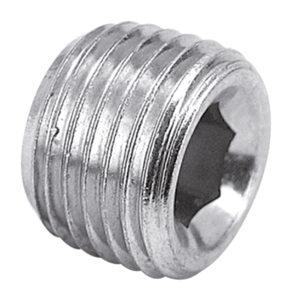 1/16", 1/8" & 1/4" NPT VERSCHLUSS-STOPFEN